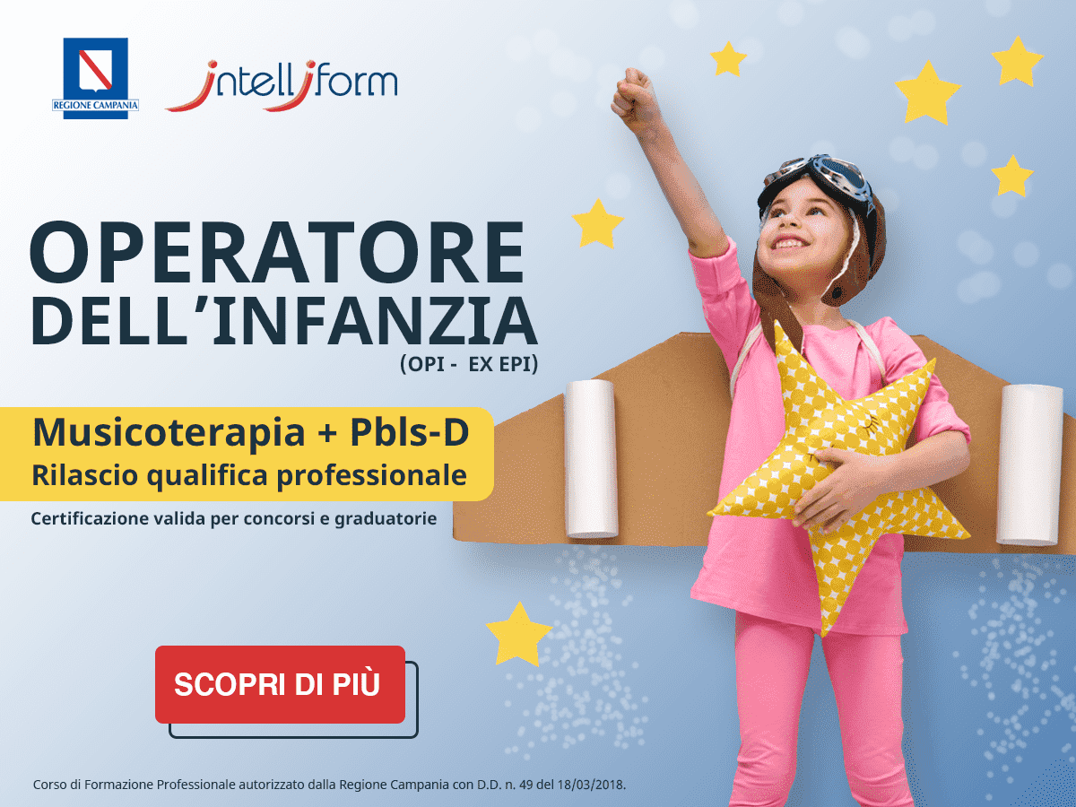 corso operatore dell'infanzia