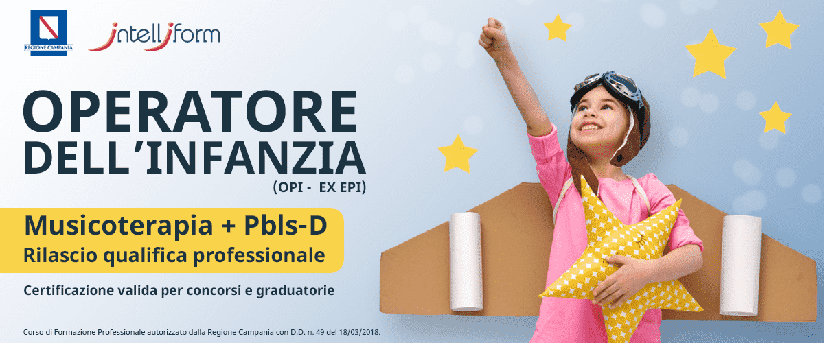 corso educatore per l'infanzia